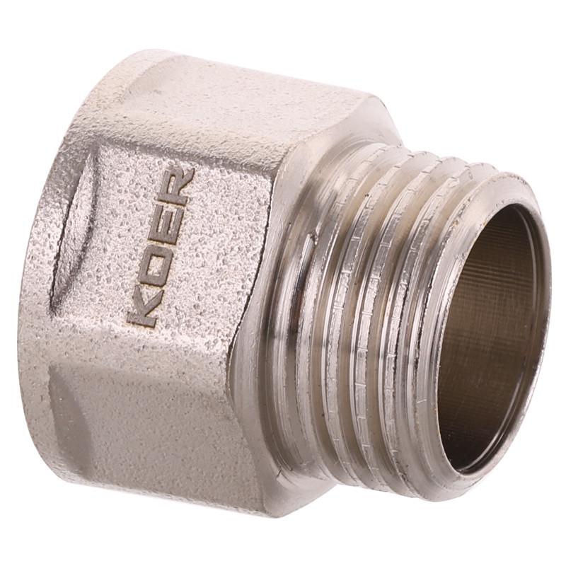 Подовжувач KOER WM.E06-15.WN 1/2" x 15 мм (KR3002)