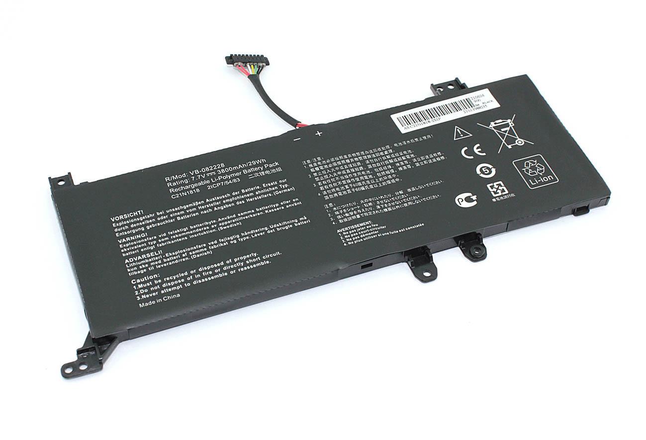 Аккумулятор для ноутбука Asus C21N1818 A412FA 7,7 V 3800 mAh