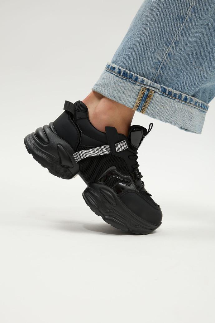 Кроссовки женские демисезонные LONZA р. 39 Черный (192118)