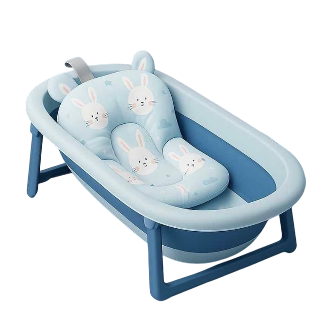 Ванночка BM-40255 Bimbo раскладная/клапан слива/датчик/температуры/матрас (2763968610)