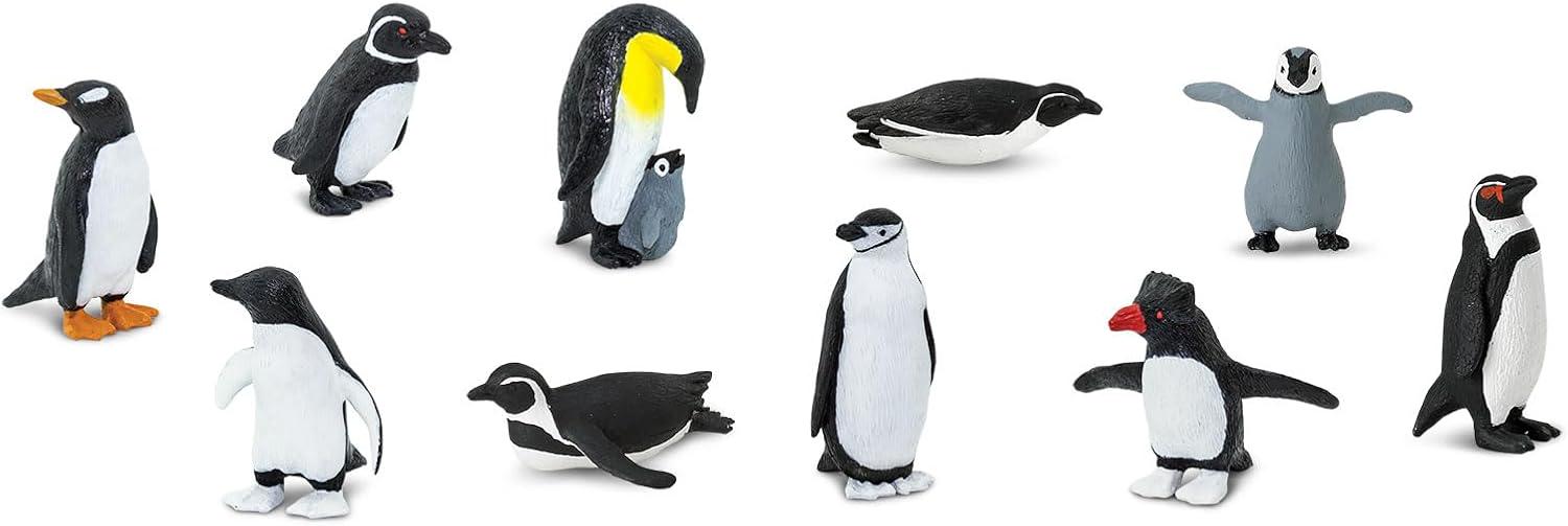 Набор пингвинов в тубусе Safari Ltd