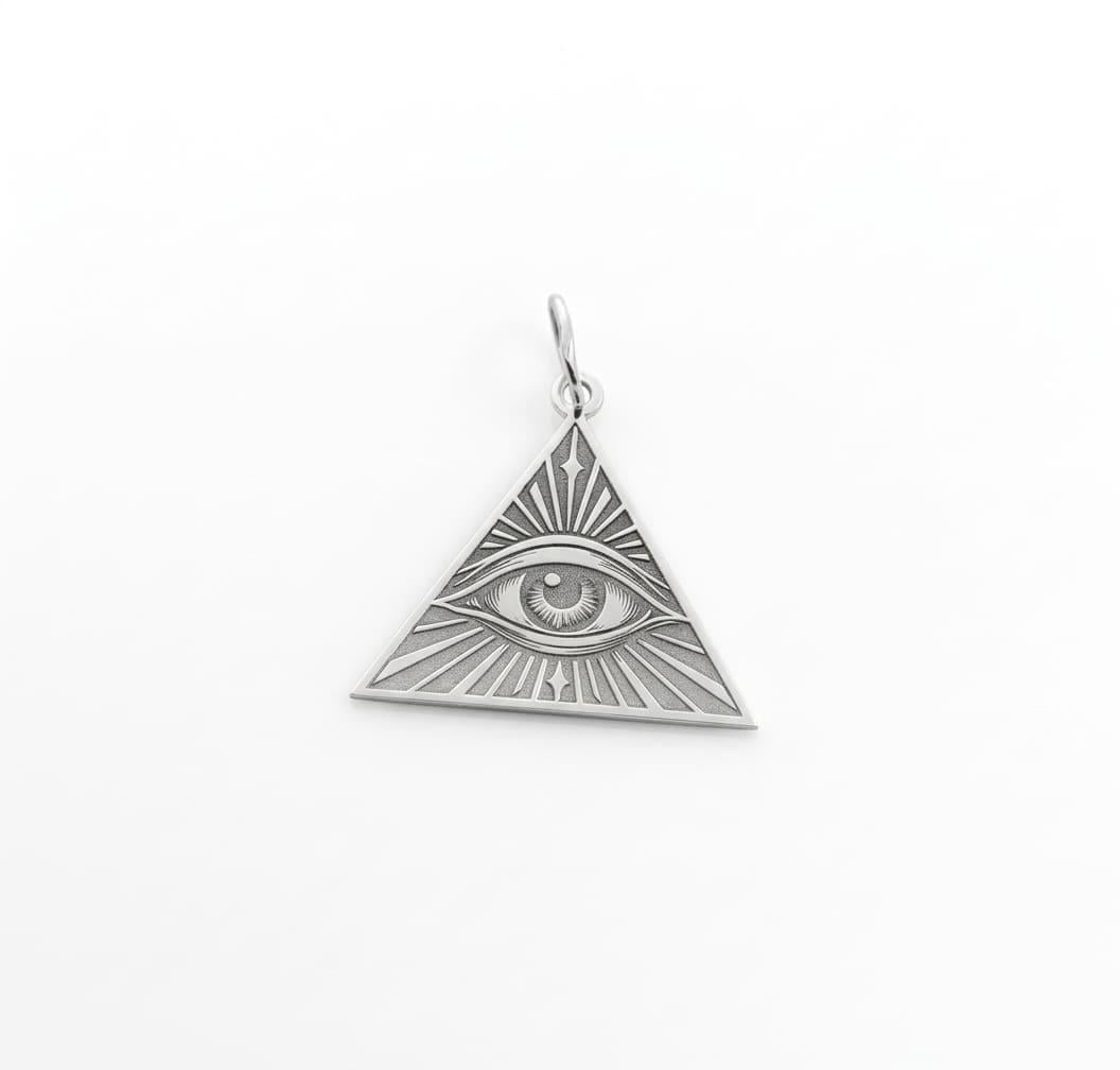 Кулон серебряный Maxi Silver 9697 Всевидящее око Оберег (89697)