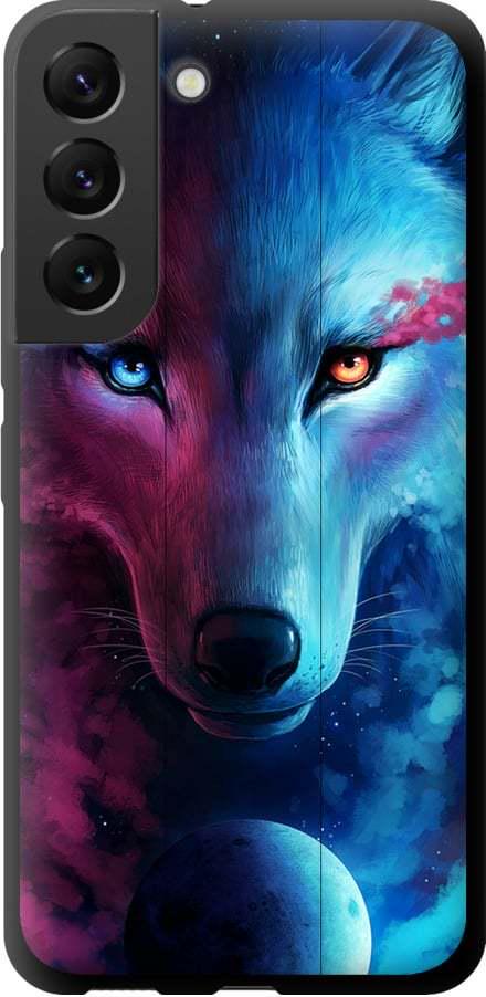 Чохол на Samsung Galaxy S22 Арт-вовк (3999b-2494-42517)