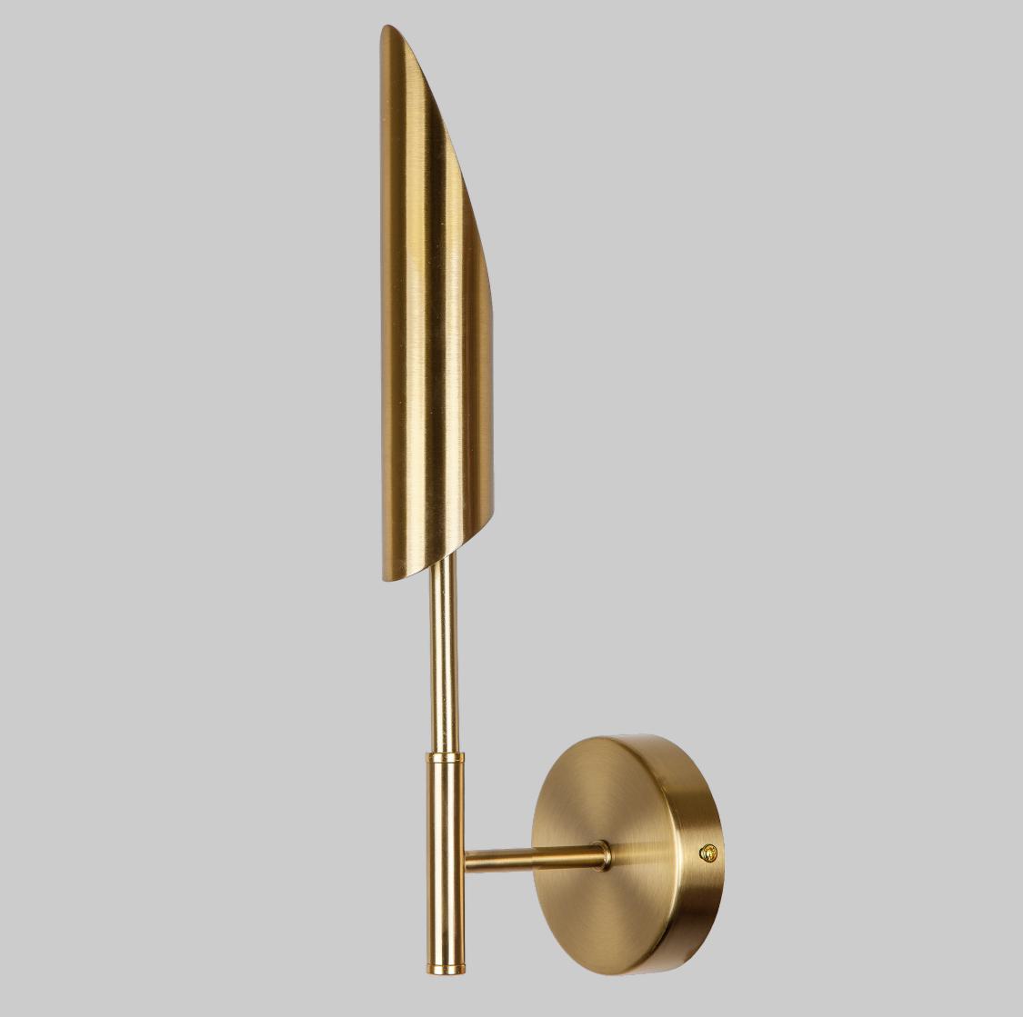 Светильник современный настенный Бронзовый (61-J2026-1 BRZ)