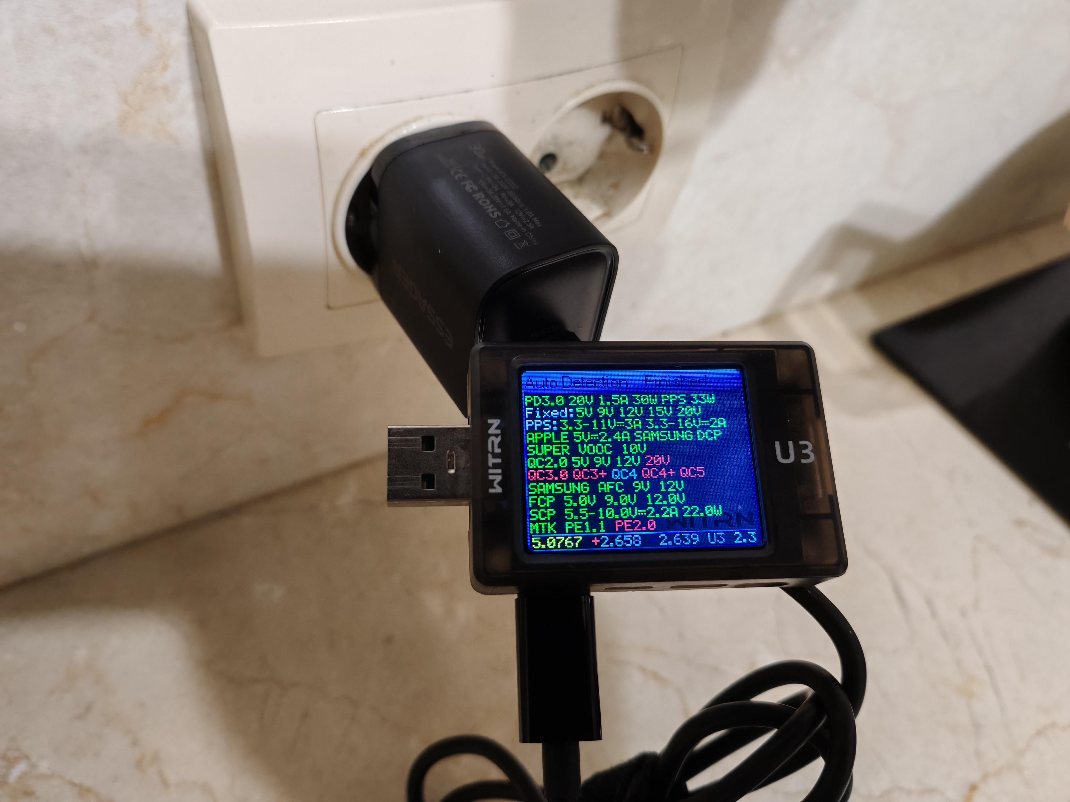 Зарядное устройство сетевое Essager Quick Charger Type-C 30 W Black (29113946) - фото 11