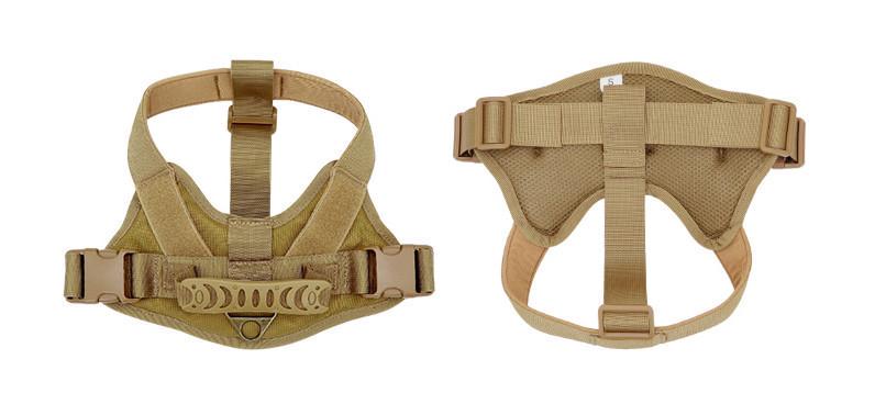 Шлея для собак Harness з ручкою S 50-65 см Чорний (1603476376) - фото 8 Шлея для собак Harness з ручкою S 50-65 см Чорний (1603476376) - фото 8