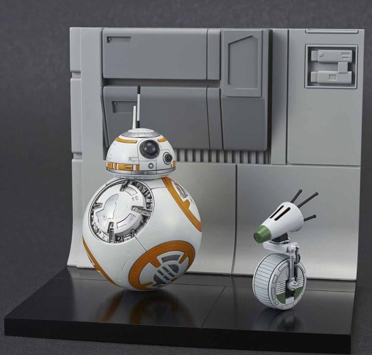 Набір пластикових моделей BB-8 і D-O 1/12 Bandai Star Wars 9 см