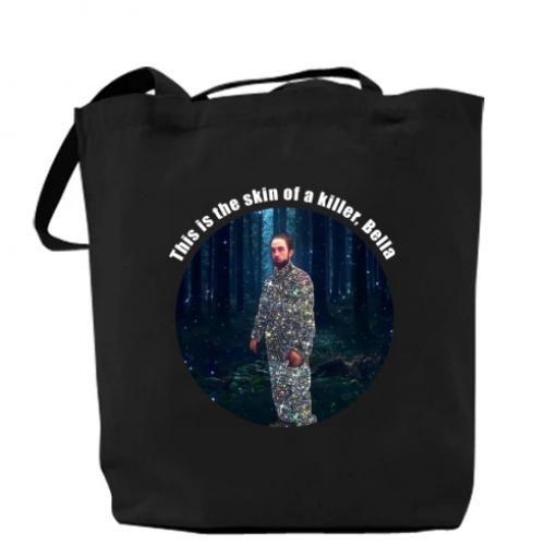 Шоппер This is The Skin of a Killer, Bella 37x41 см Черный (15723954-2-193740)