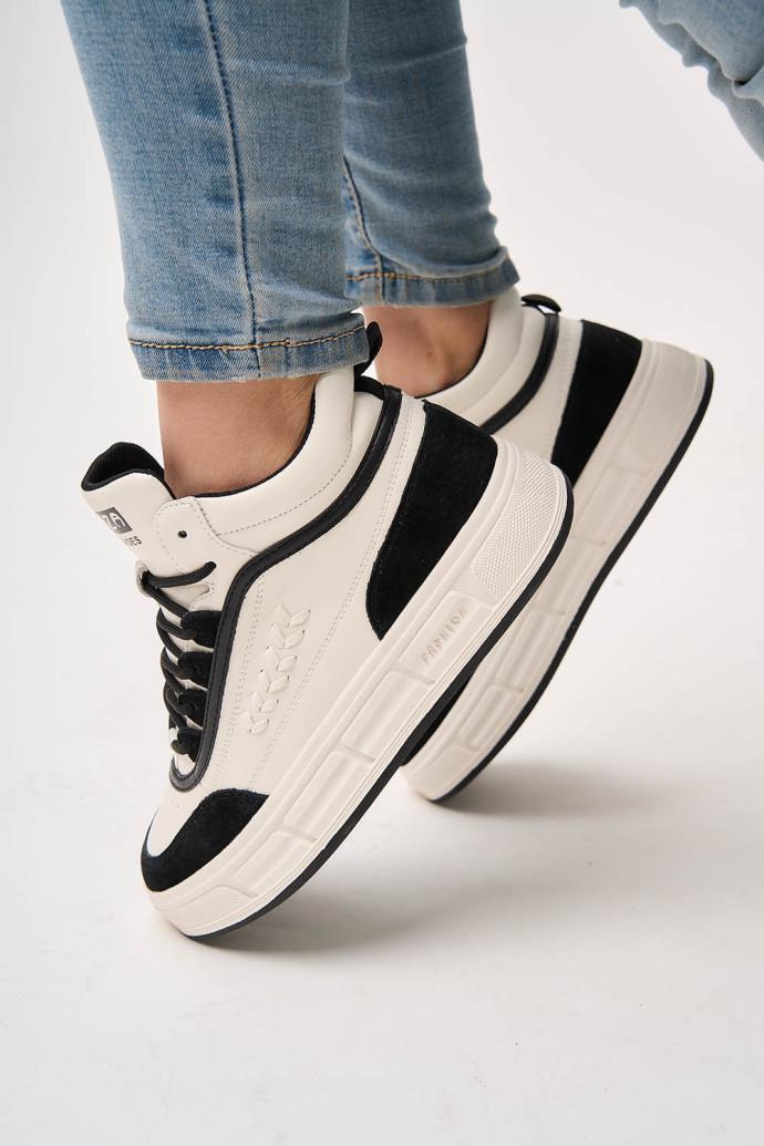 Кроссовки женские LONZA р. 36 Бежевый (176330) - фото 5