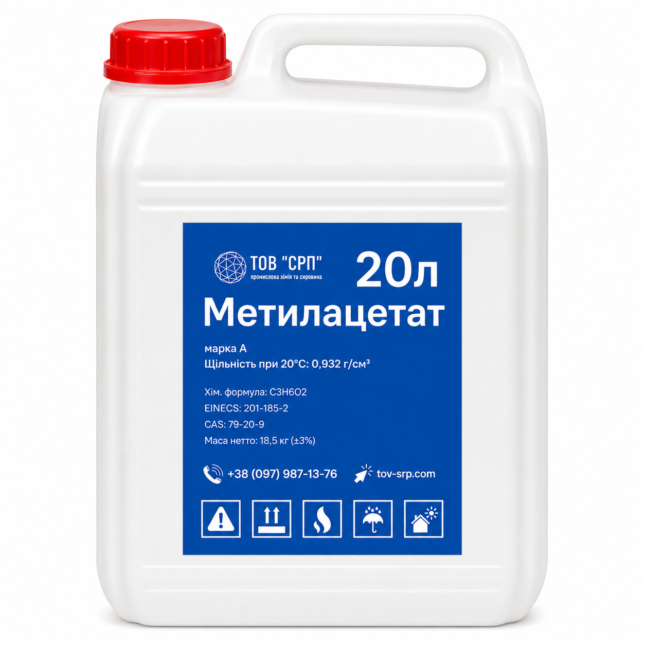 Метилацетат Марка А 20л (2881036680) Метилацетат Марка А 20л (2881036680)