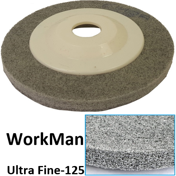 Шліфувальний круг для болгарки WorkMan UltraFine-125 (282) - фото 2 Шліфувальний круг для болгарки WorkMan UltraFine-125 (282) - фото 2