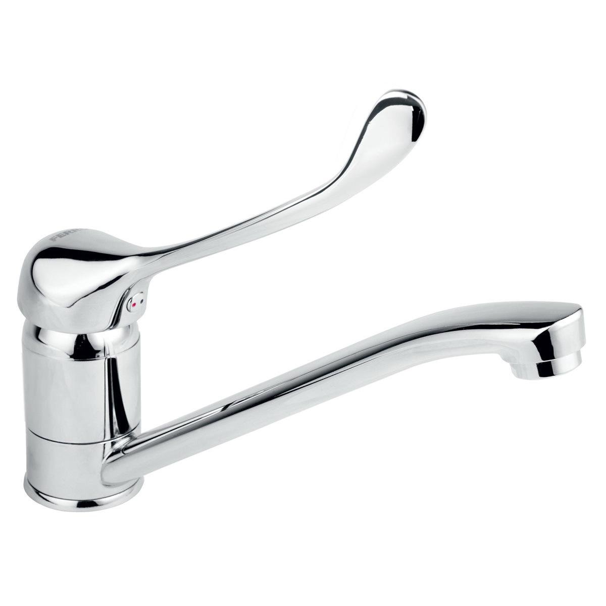 Смеситель для умывальника Ferro Vasto Medico BVAM4 локтевой Хром (214704)