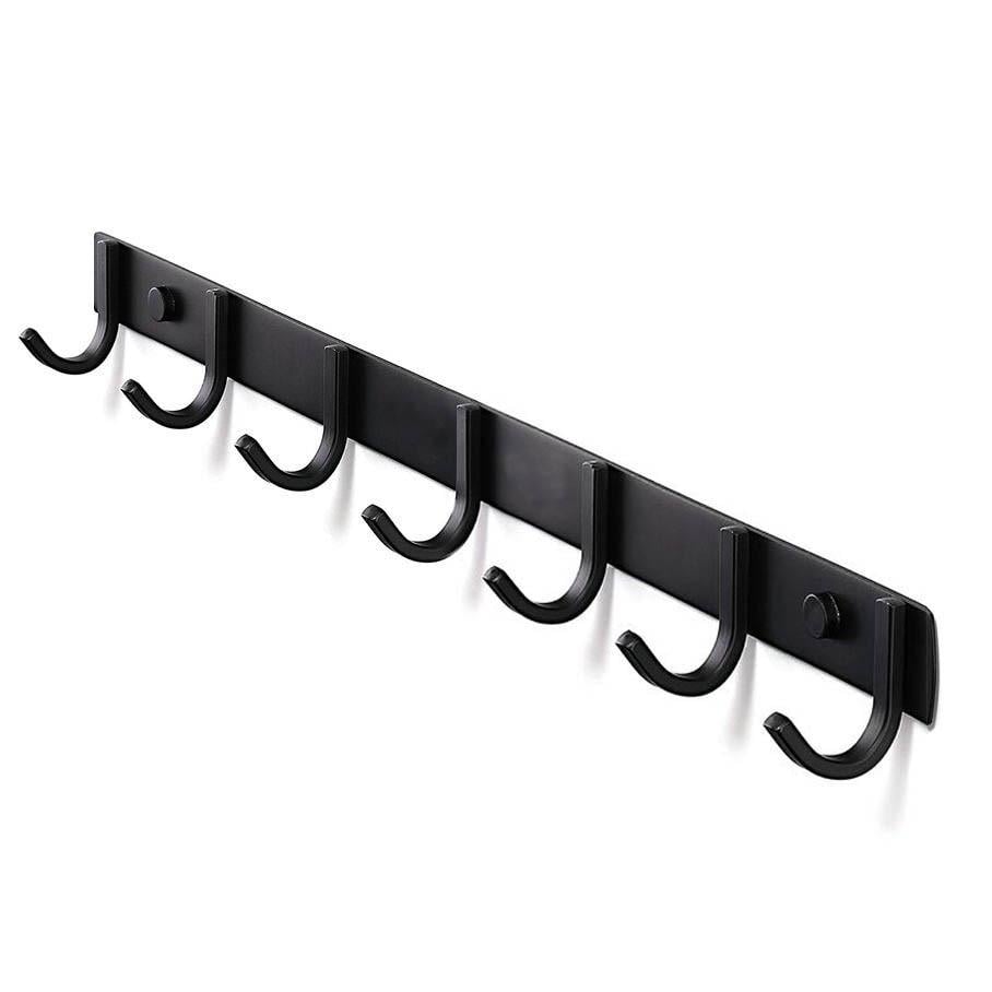 Вешалка DISFACT DS-50 7H на 7 крючков из нержавеющей стали Черный (2183)