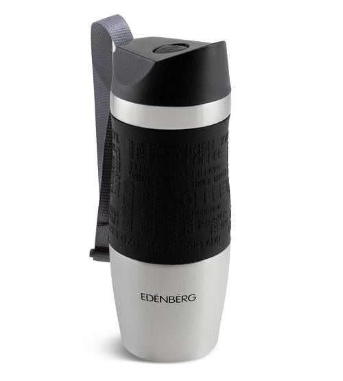 Термокружка с ручкой-ремешком Edenberg EB-623 380 мл (EB-623-2)