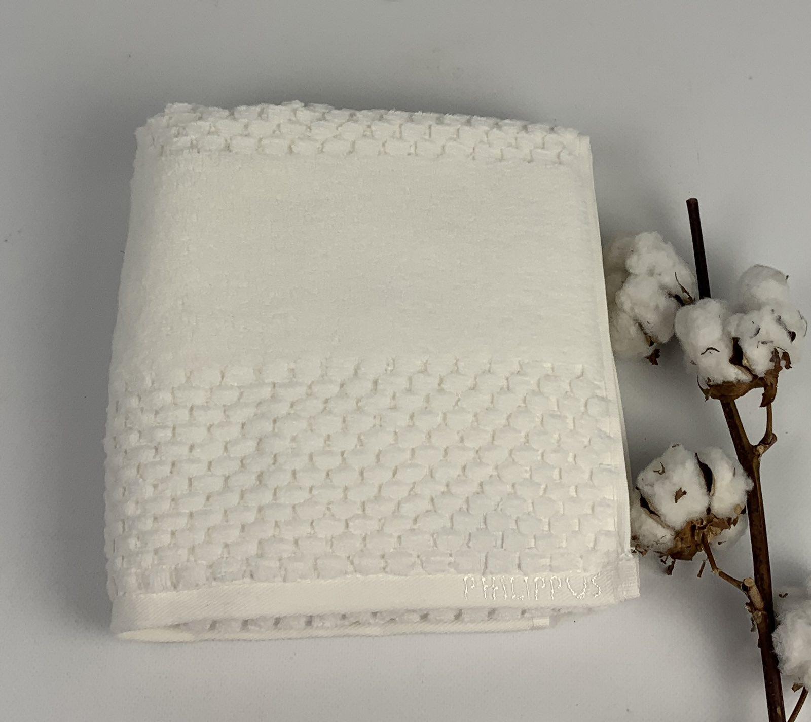 Полотенце Philippus Microcotton Mars А362 50x90 см Молочный (CN30633)