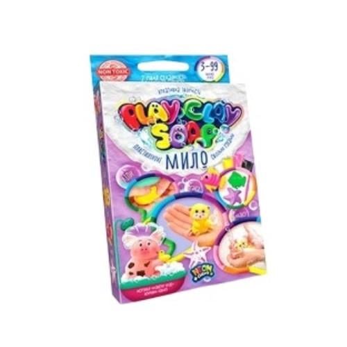 Пластилінове мило Danko Toys PLAY CLAY SOAP малий Фіолетовий (PCS-02-01U)