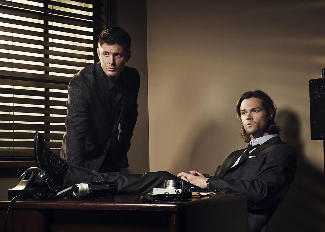 Картина постер Gee! Supernatural Сверхъестественное Дин и Сэм 60х40 см SP 09.044