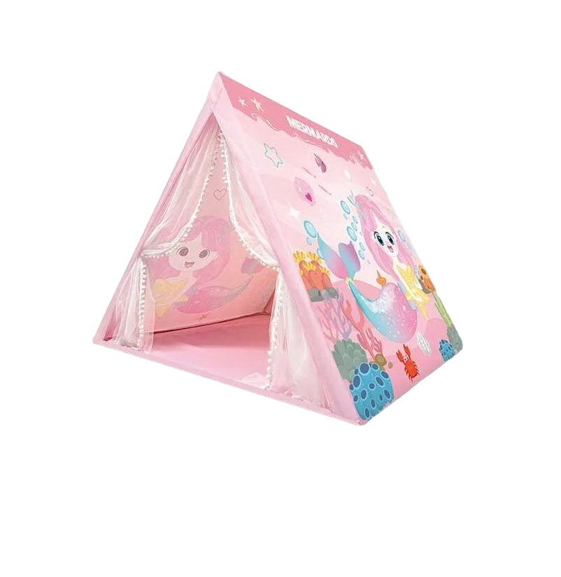 Палатка детская Play Tent Русалочка пластиковый каркас Multicolor (151093) - фото 1