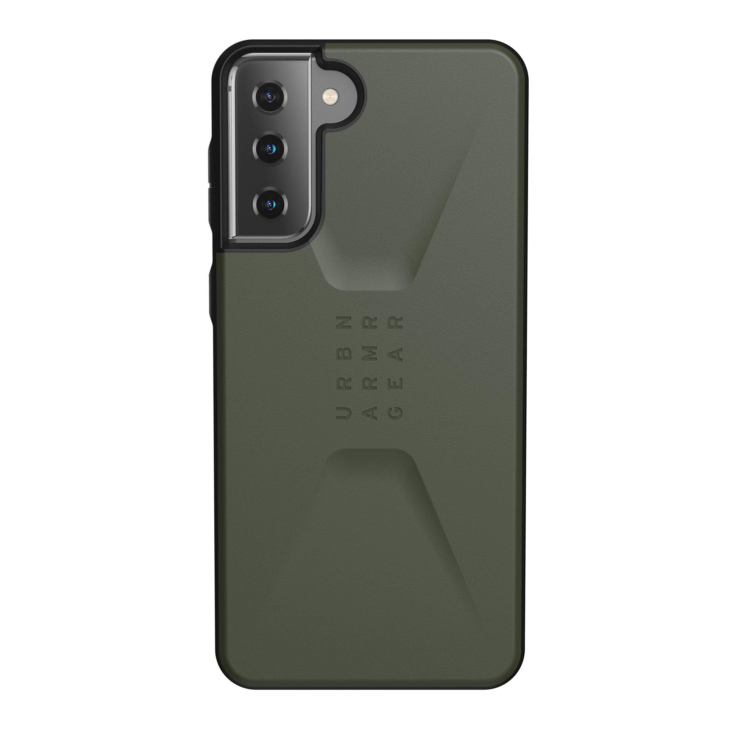 Чохол мілітарі протиударний UAG Civilian (21282D117272) для Samsung Galaxy S21 Plus (6.7") Olive