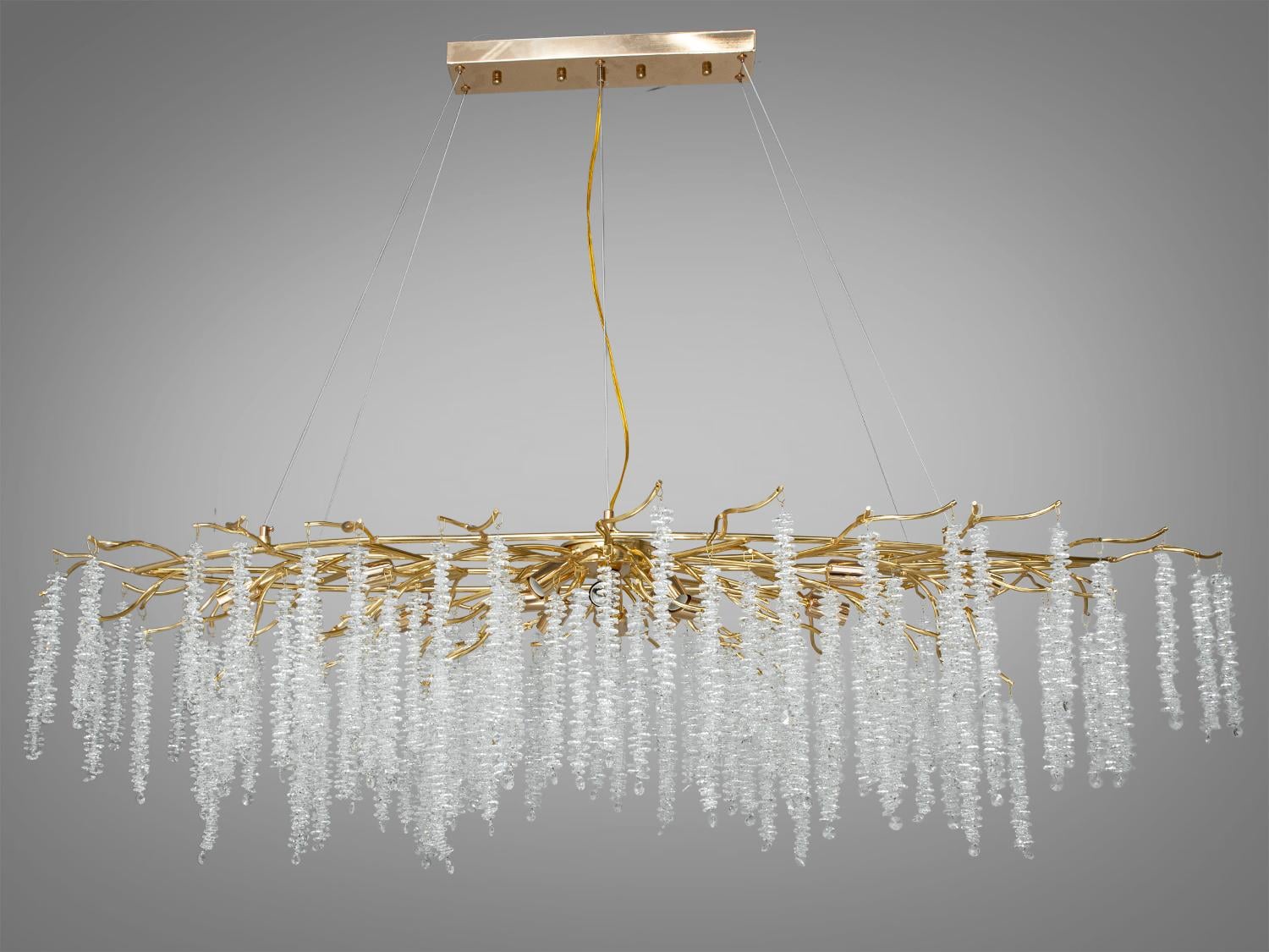 Люстра хрустальная Diasha Золотистый (605-L1500GD)