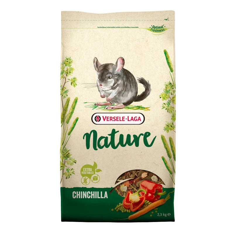 Корм беззерновой для шиншилл Versele-Laga Nature Chinchilla 2,3 кг (27732977)