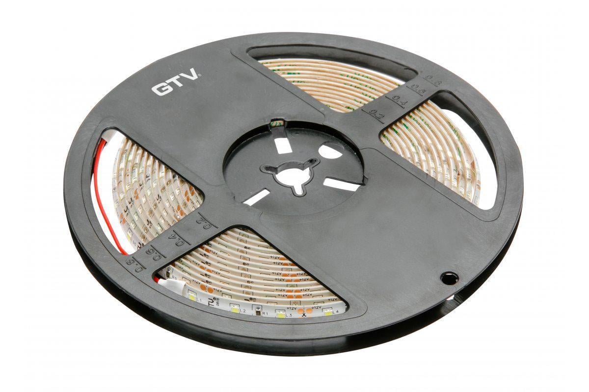 Светодиодная лента GTV Flash 2835 300LED 33W IP65 8 мм 5 м Белый холодный (27768579)