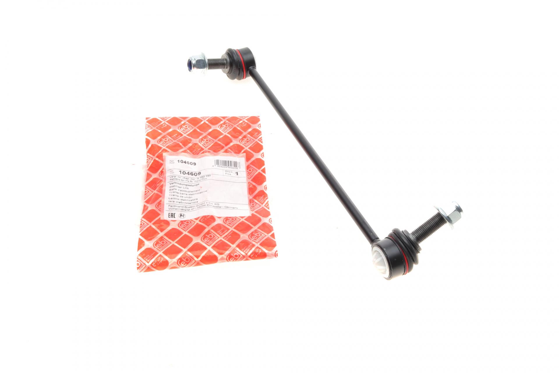 Тяга стабілізатора переднього Ford Mondeo/S-Max/Focus 14- L=299mm - 104609 FEBI BILSTEIN