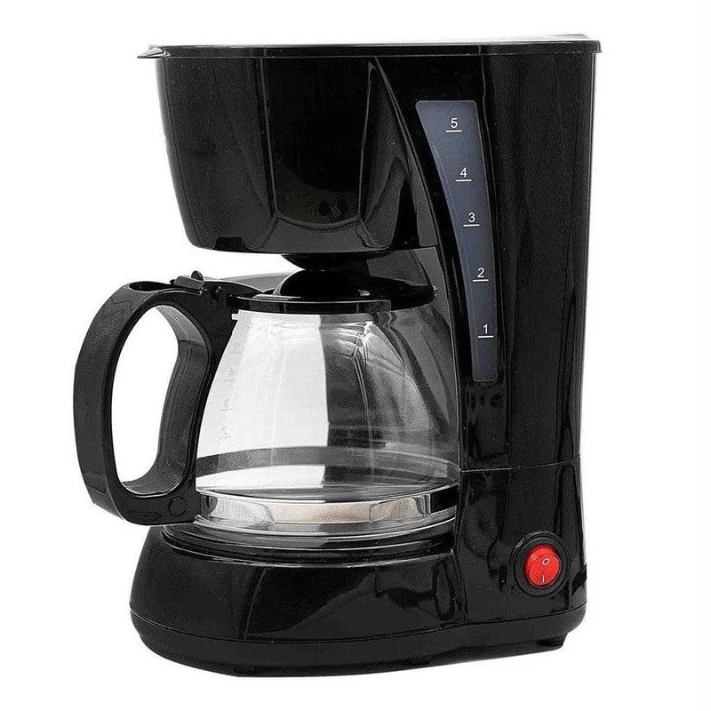 Кавоварка крапельна Rainberg RB-606 с чайником 0,6 л 650W Black (1633204651)