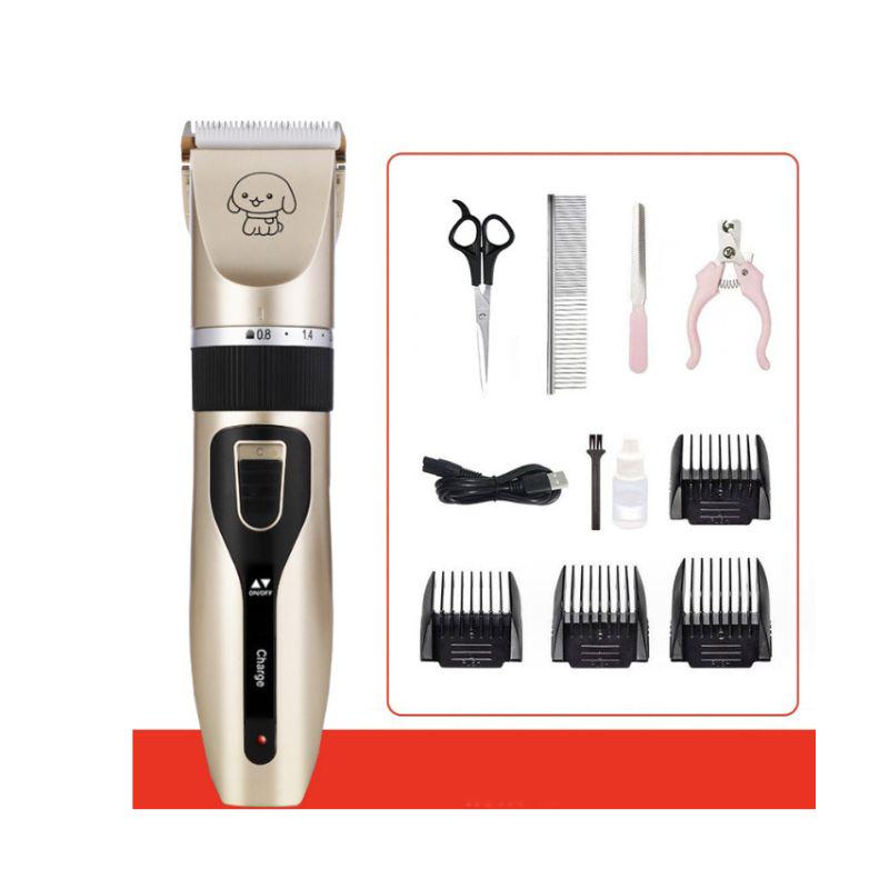 Набір для грумінгу собак No.1 електрична машинка/4 насадки/кігтерізка/пилочка/гребінець/ножиці (1B0720) - фото 2 Набір для грумінгу собак No.1 електрична машинка/4 насадки/кігтерізка/пилочка/гребінець/ножиці (1B0720) - фото 2