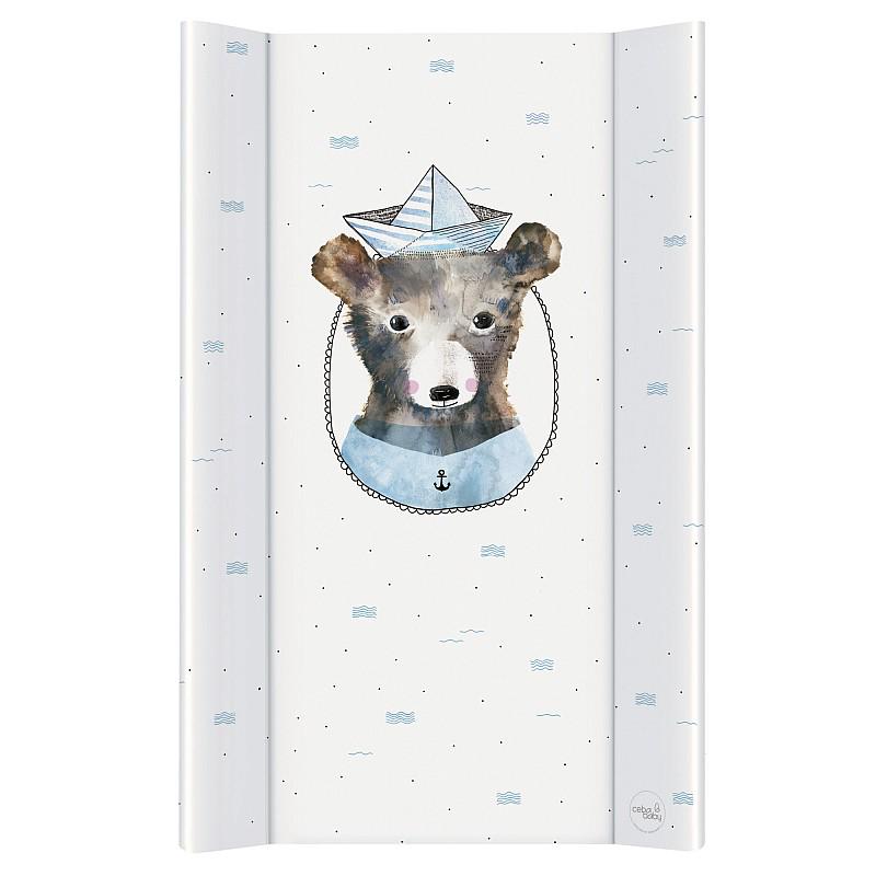 Пеленальная доска Ceba Baby 80x50х3 см на кровать 120x70 см Watercolor World Sailor (W-212-123-654)