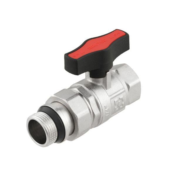 Кран кульовий з американкою Raftec PN50 ВЗ 3/4' Gold (GRDS02)