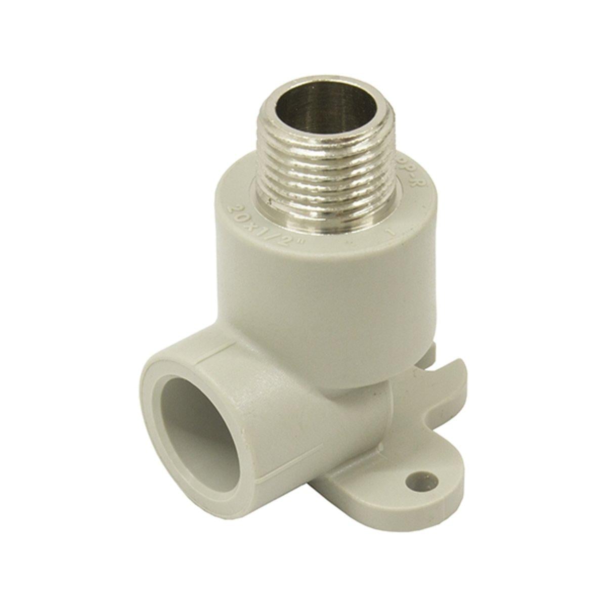Колено настенное Ekoplastik PPR 20 мм ЗЗ 1/2" (SNKE02020x) Колено настенное Ekoplastik PPR 20 мм ЗЗ 1/2" (SNKE02020x)