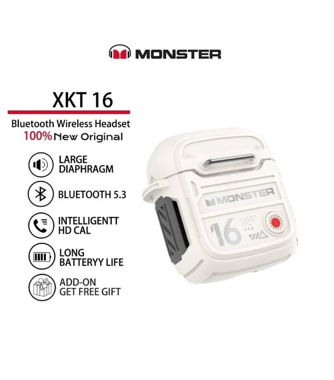 Навушники Monster Airmars XKT16 Beige - фото 6