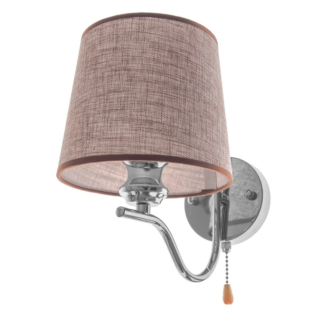 Бра Brille BKL-657W/1 E27 CH (29-026)