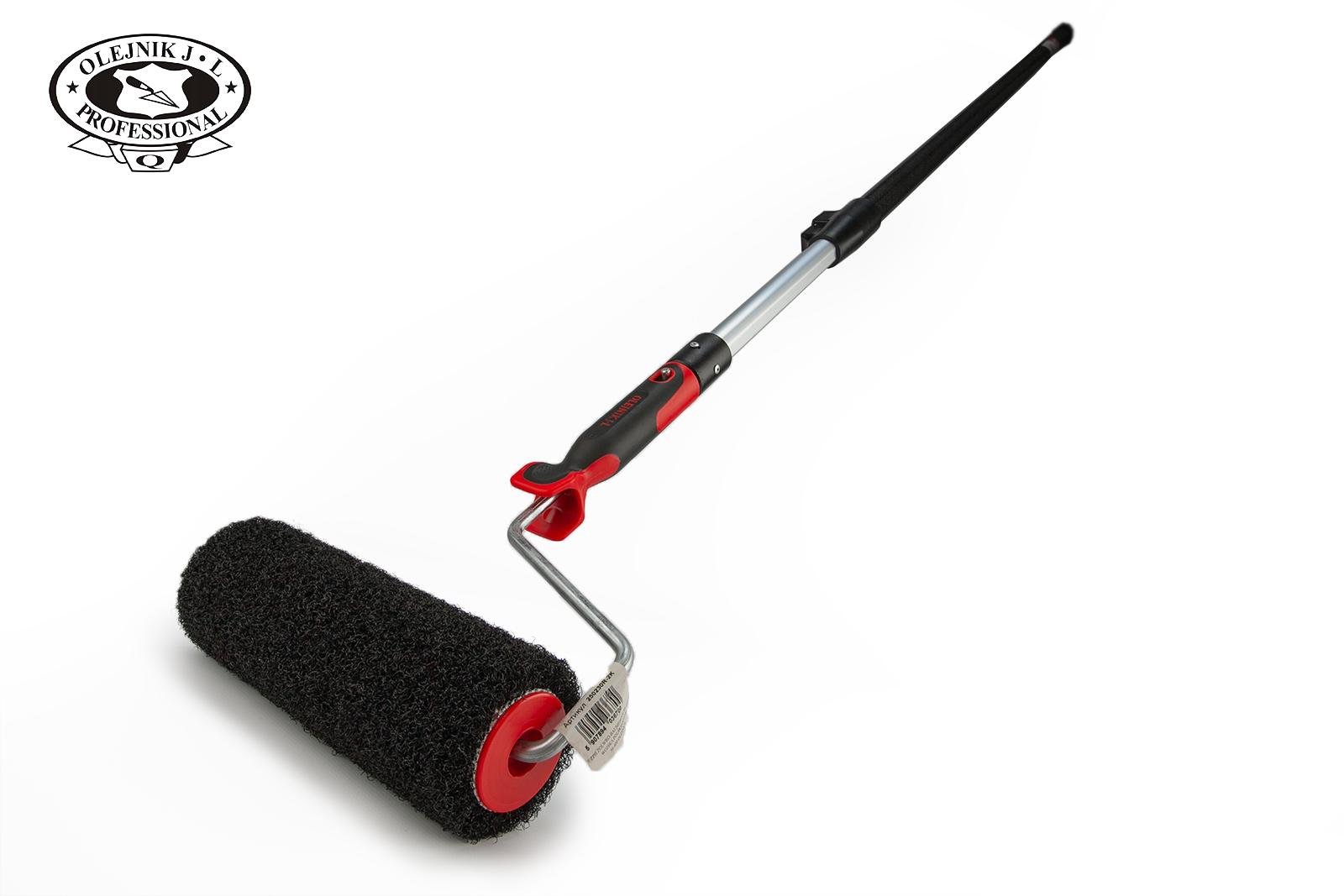 Шпатель Olejnik 80 см лезвие 0,5 мм с валиком 23 см с телескопом с держателем (NABA-8005-TA-230R) - фото 12