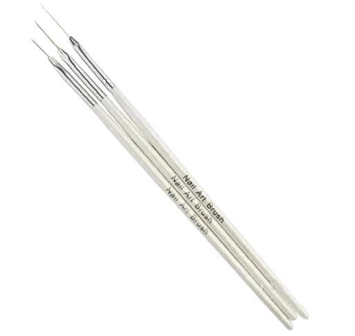 Набір пензлів Nail Art Brush 3 шт. (2016174417627)