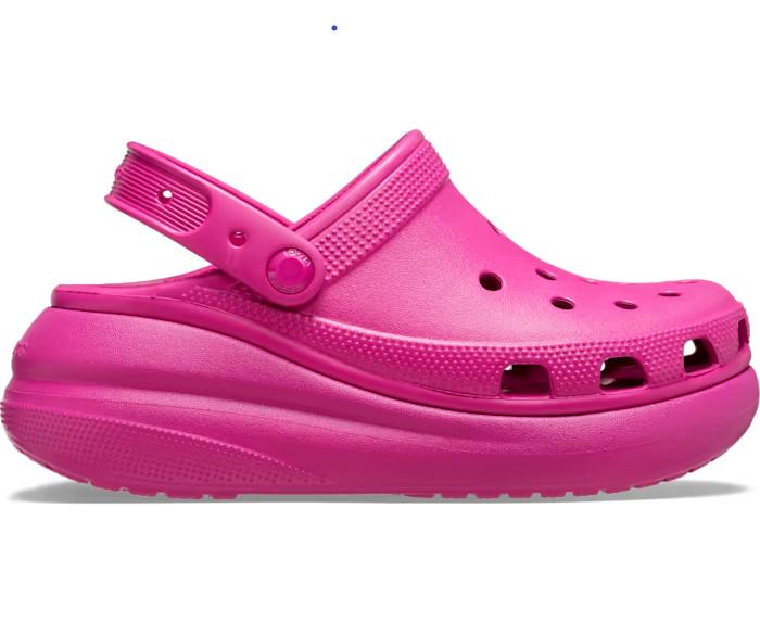 Сабо на платформе Crocs Classic Crush р. W7/EUR 37-38 Fuchsia Fun (9159387) - фото 2