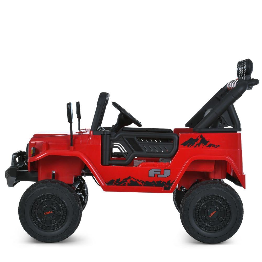 Дитячий електромобіль Bambi Jeep Toyota 2566AEBLR 4W Червоний - фото 3 Дитячий електромобіль Bambi Jeep Toyota 2566AEBLR 4W Червоний - фото 3