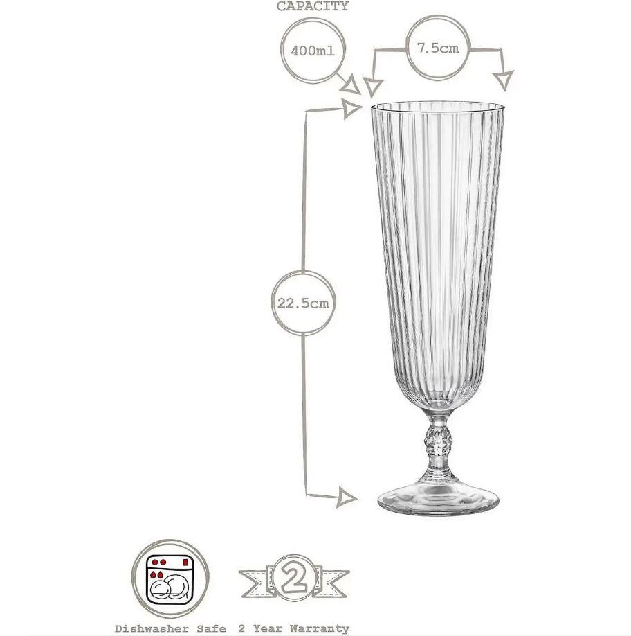 Набір келихів для коктейлів Bormioli Rocco America'20s 400 мл 6 шт. (123226BYT021990) - фото 2 Набір келихів для коктейлів Bormioli Rocco America'20s 400 мл 6 шт. (123226BYT021990) - фото 2