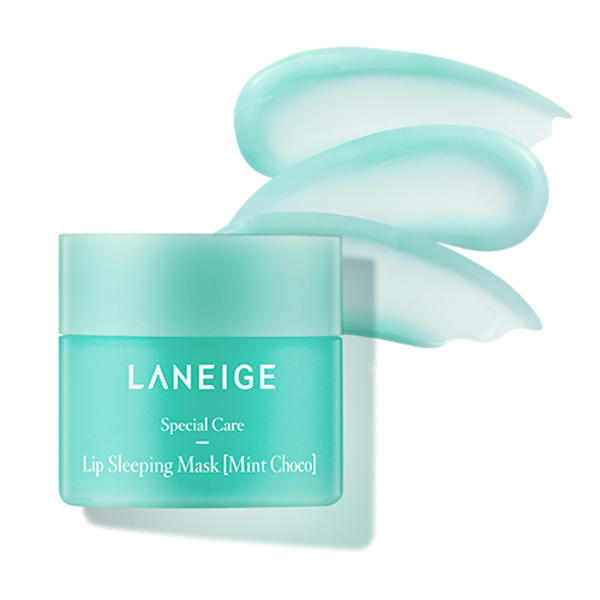 Маска для губ восстанавливающая Laneige LIP SLEEPING MASK EX MINT CHOCO с ароматом шоколада и мяты 20 г (2224382149)