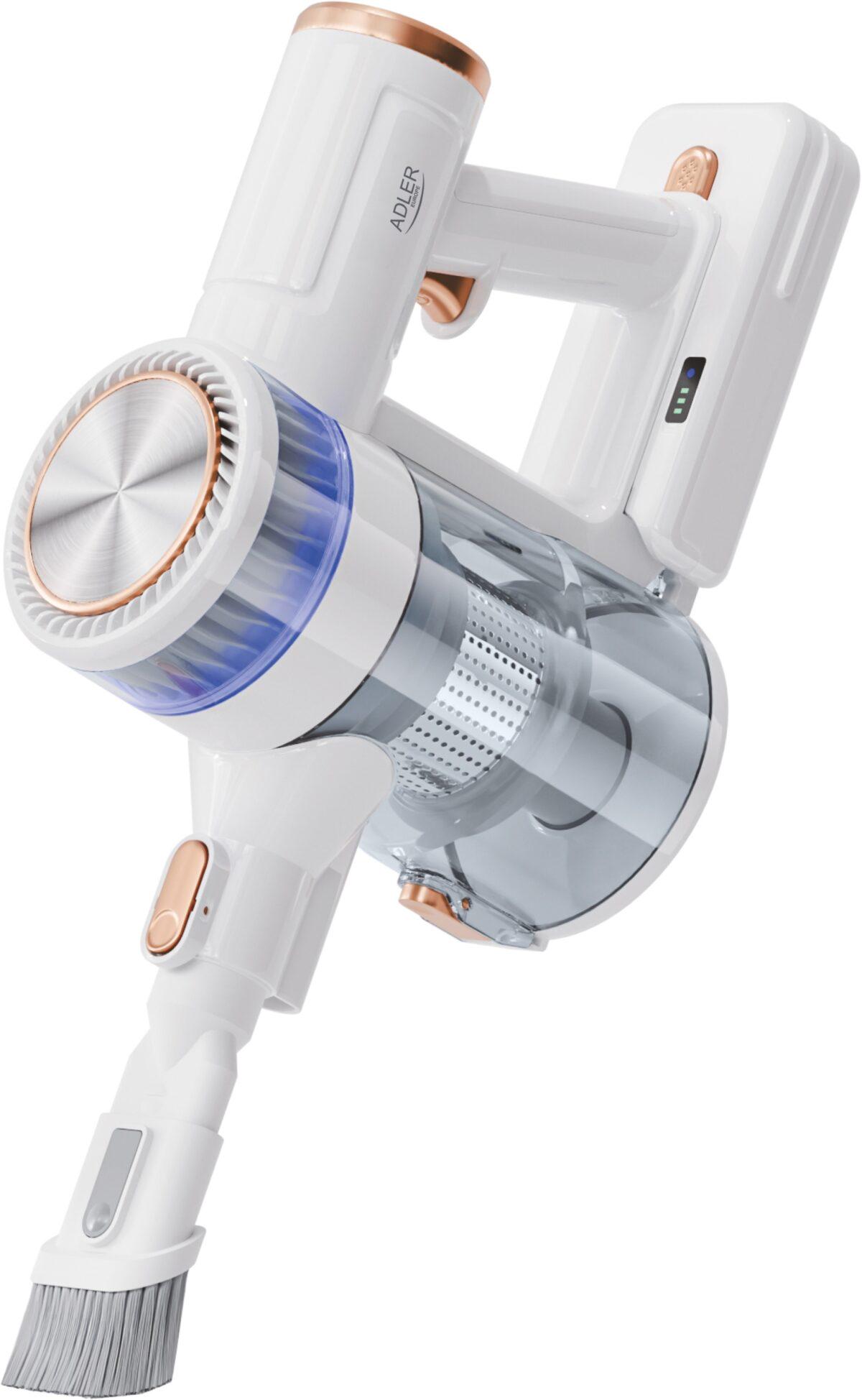 Пилосос ручний Adler AD 7079 акумуляторний LED EPA12 HEPA13 DUST SCANNER 6500-25000Па (2160) - фото 5 Пилосос ручний Adler AD 7079 акумуляторний LED EPA12 HEPA13 DUST SCANNER 6500-25000Па (2160) - фото 5