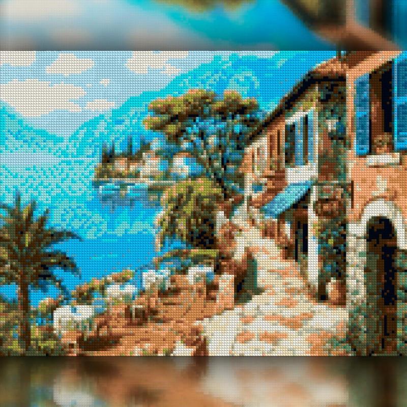 Алмазная мозаика The Wortex Diamonds Набережная 30x40 см (TWD30012M)