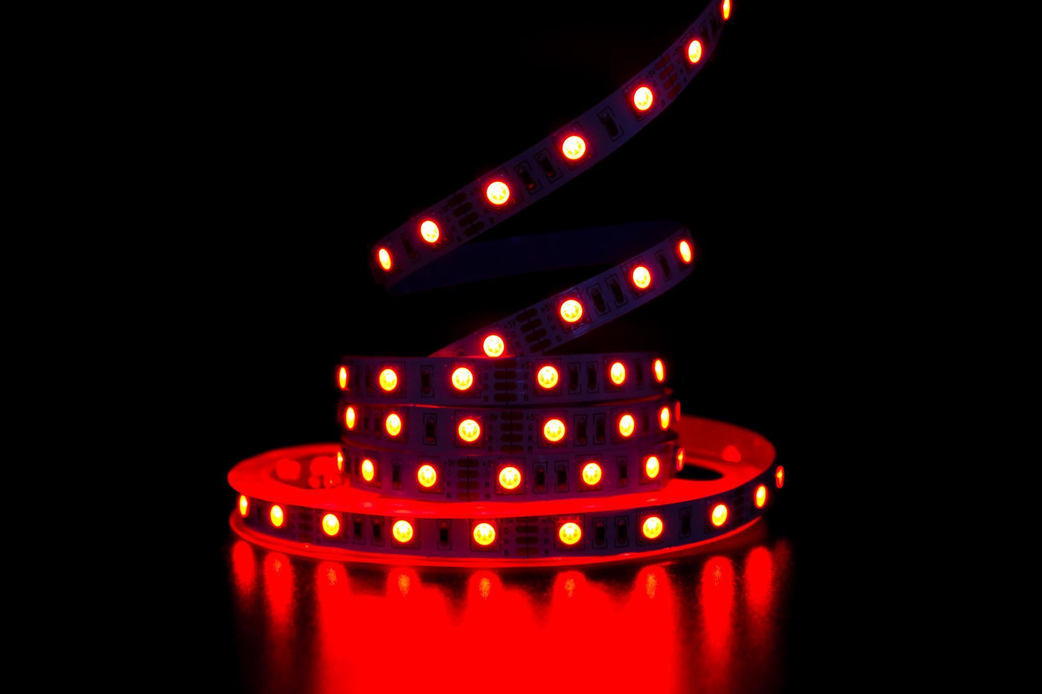 Светодиодная лента Prolum 5050/60 IP20 Series-S RGB 5V Разноцветный (28522807) - фото 7 Светодиодная лента Prolum 5050/60 IP20 Series-S RGB 5V Разноцветный (28522807) - фото 7