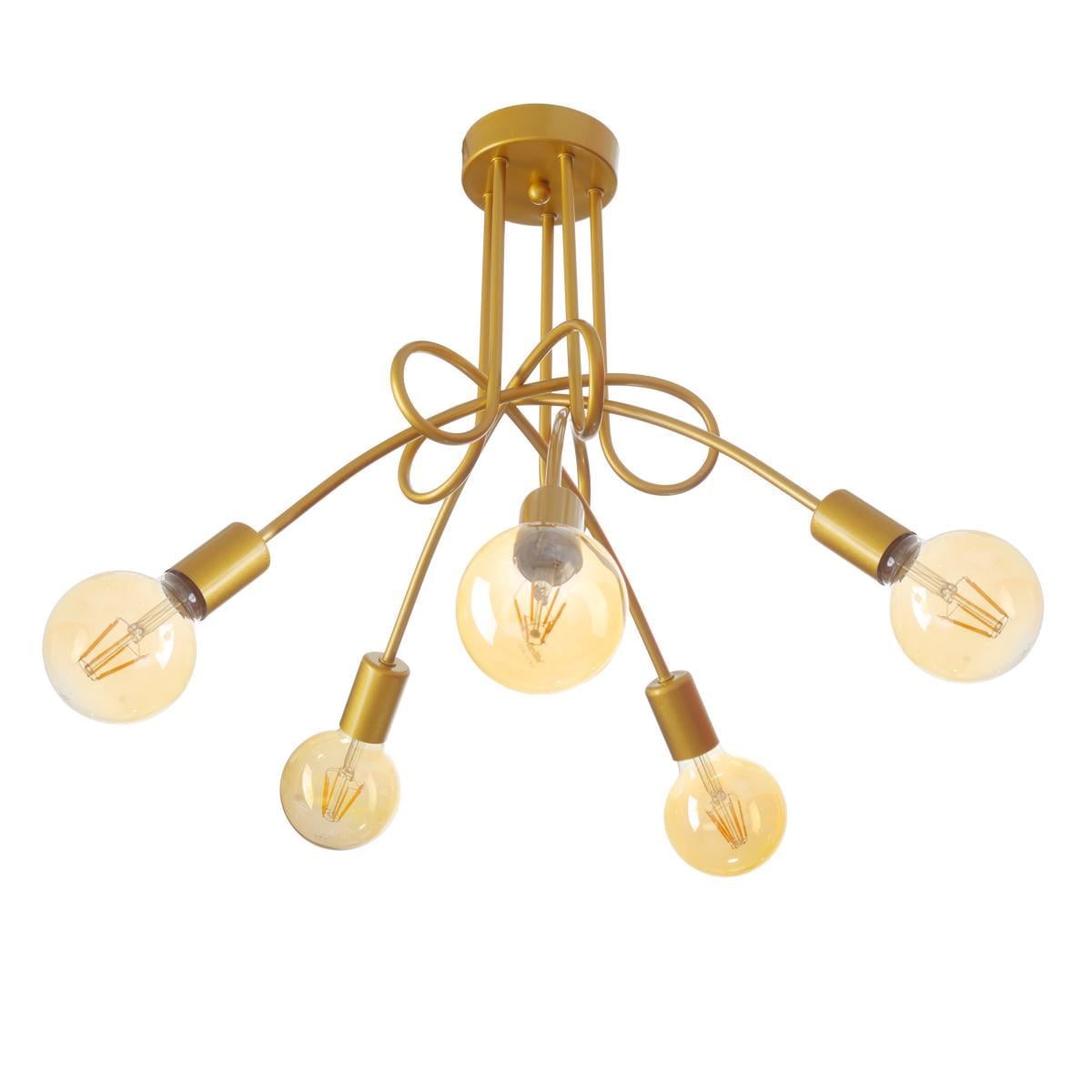 Люстра потолочная Brille BR-01 604S/5 E27 G