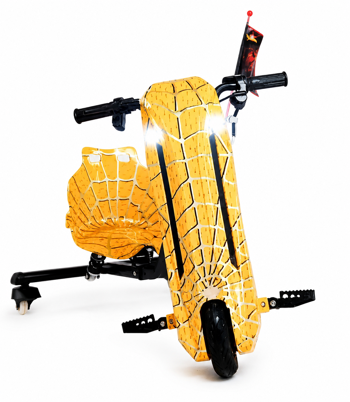 Дрифт-карт Windtech Crazy Bug 500W Желтый паук (ДК-500-36-57 2)