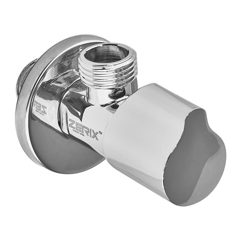 Кран для підключення сантехприладів Zerix BAV-01-1/2x1/2 вентильний (ZX5097)