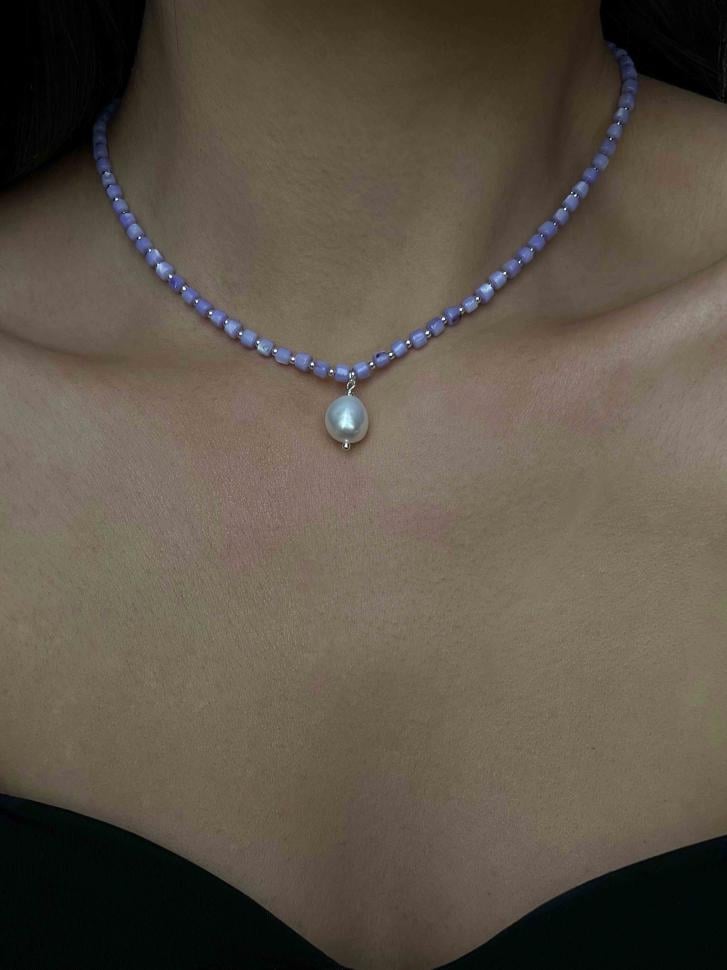 Чокер LeBijou перламутровий з натуральною перлиною (5263)