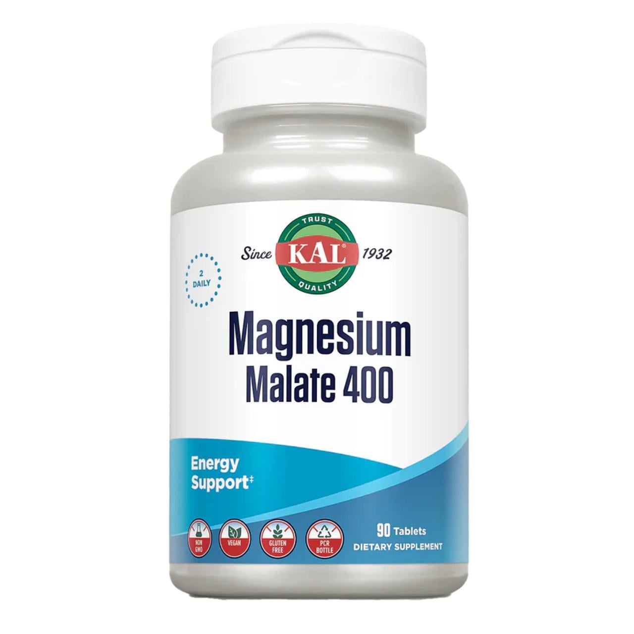 Магний малат KAL Magnesium Malate 400 mg 90 таблеток