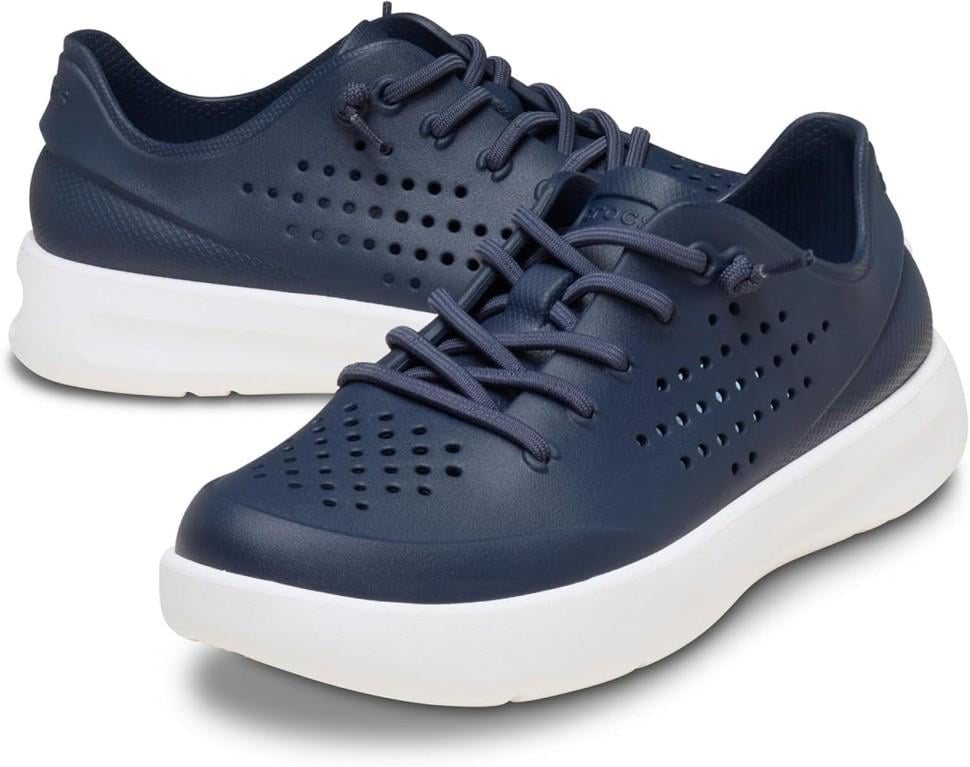 Кросівки чоловічі Crocs InMotion LiteRide Pacer Navy/White р. 45-46 Синій (22895)
