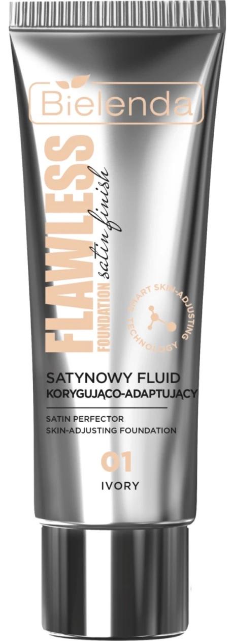 Флюїд сатиновий Flawless Foundation 01 Слонова кістка коригувальний та адаптувальний (196911)